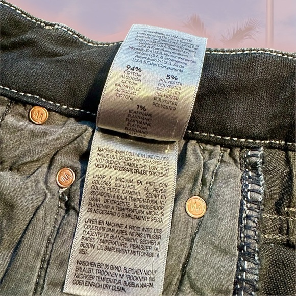 NWOT MOTHER Denim ‘High Waisted Looker’ Skinny Jeans in “Coffee, Tea or Me?” 25 - Picture 7 of 16